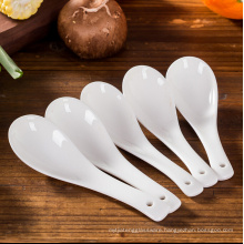 Haonai 2015 new design fancy cheap ceramic spoon